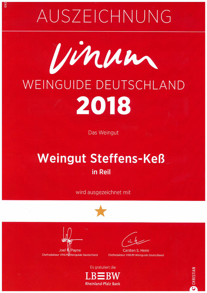 2018 VINUM Weinguide